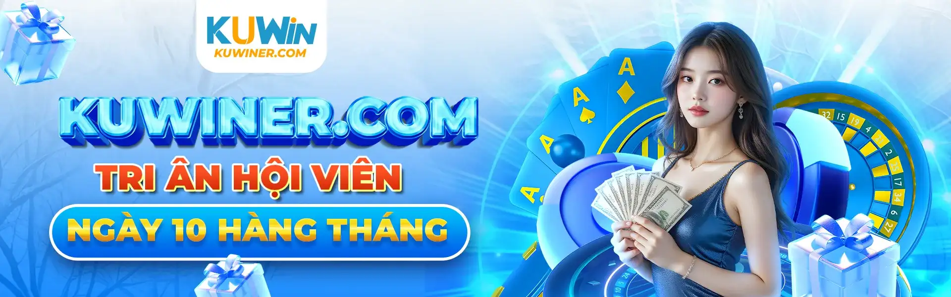 kuwiner.com tri ân hội viên ngày 10 hàng tháng